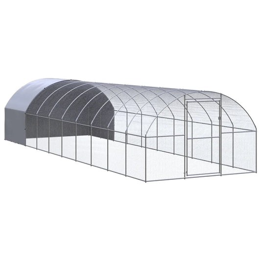 Galvanized Steel Cage - Michef's Outside