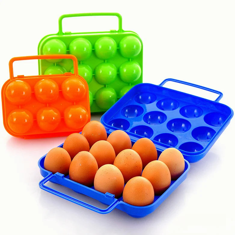 Portable Egg Holder Container for Camping