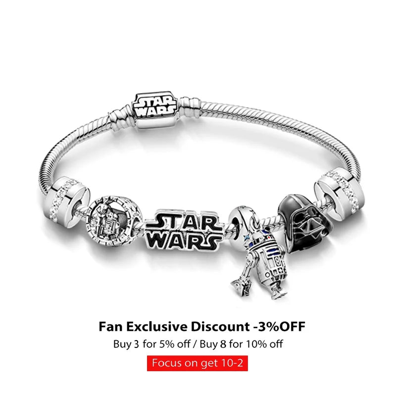 Star Wars Pandora Charm Bracelet Beads