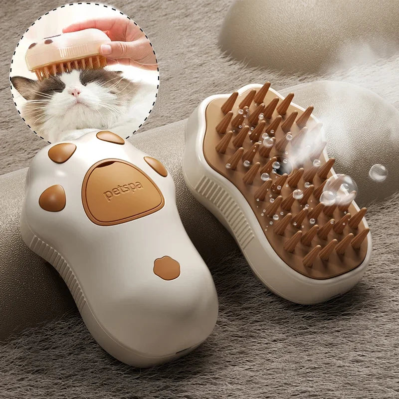 3 in 1 Cat Steam Brush