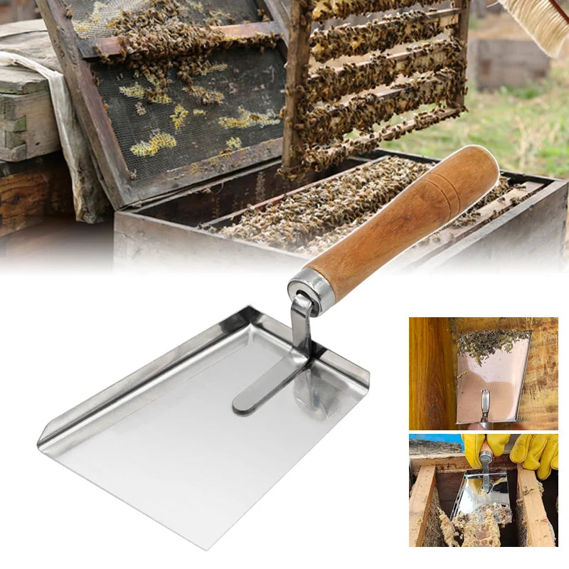 Stainless Steel Pollen Shovel Hive Tool