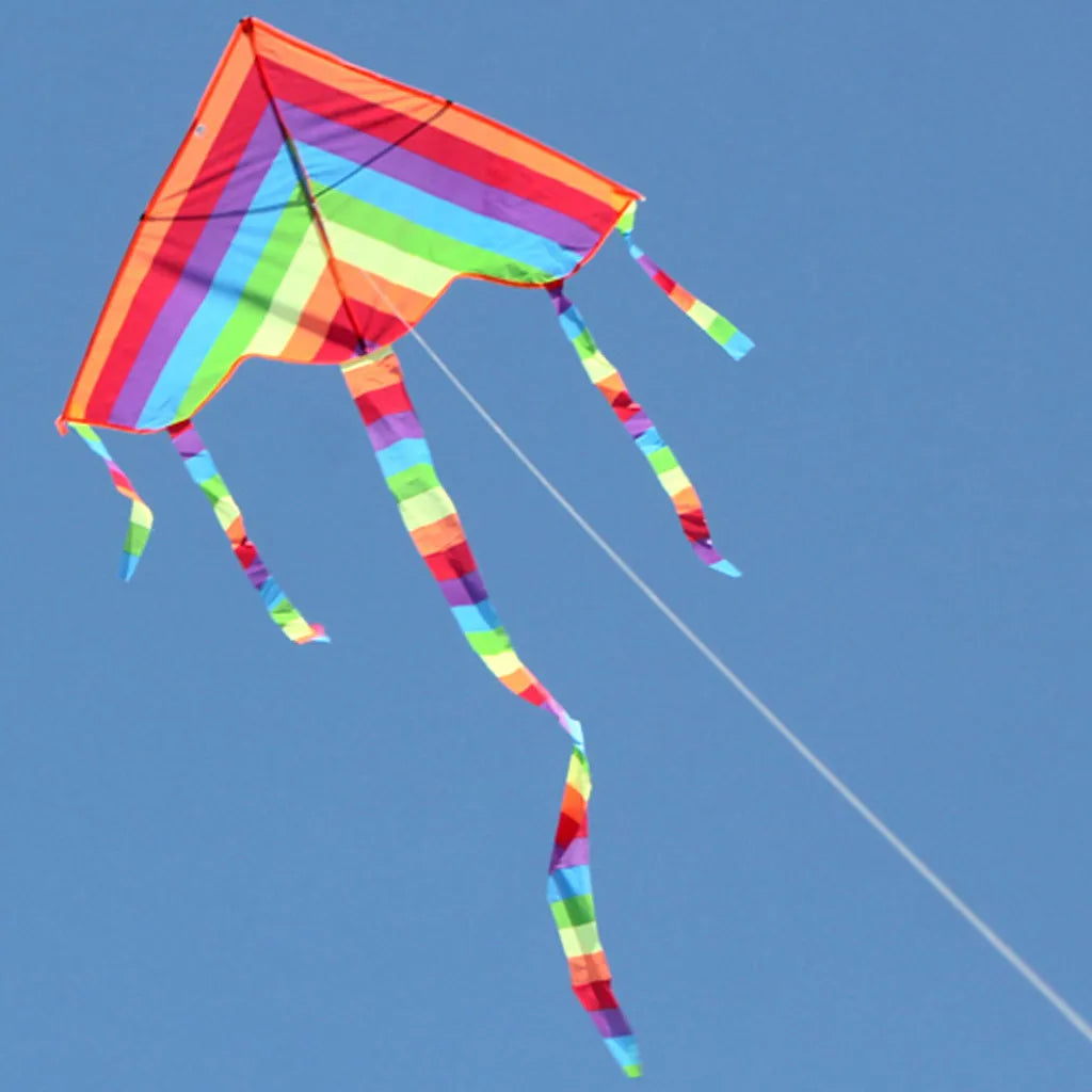 Easy Fly Colorful Rainbow Kite