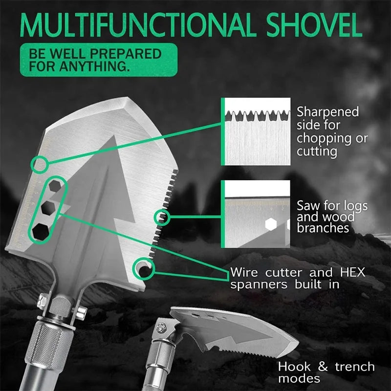 Camping Shovel Axe Set