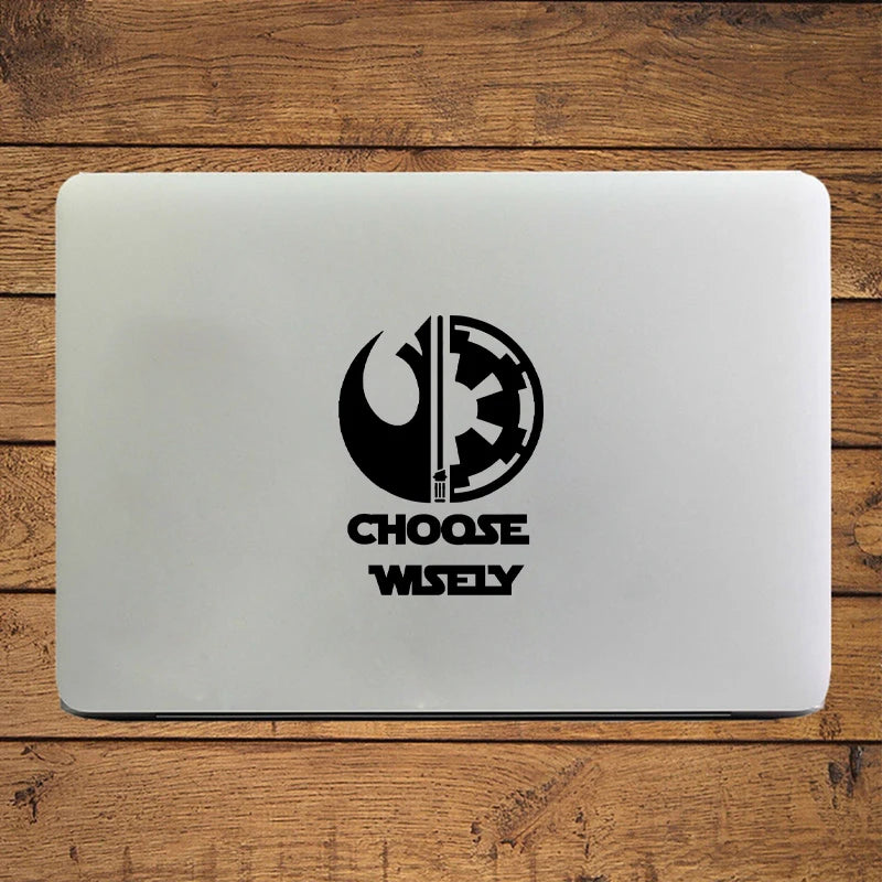 Choose Wisely Star Wars Vinyl Sticker