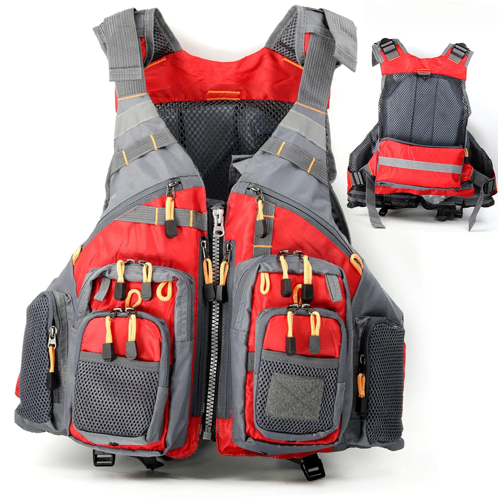 Adult Life Jacket Water Sport With Wide Reflectors