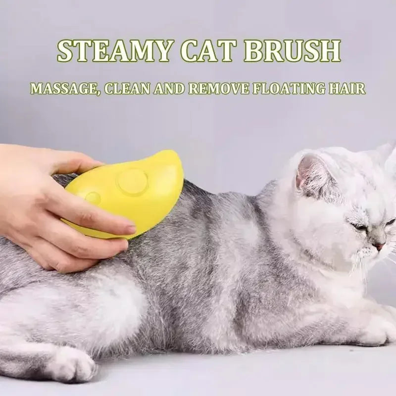 Steam Brush Electric Sprayer for Massage Pet Grooming