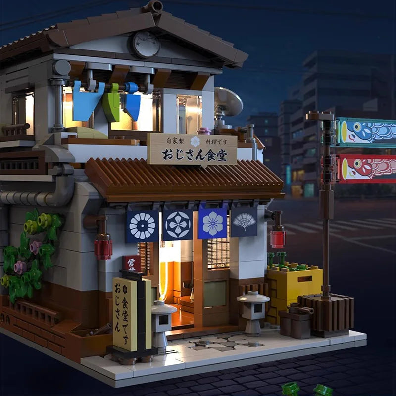 LED City Japanese Style Canteen House