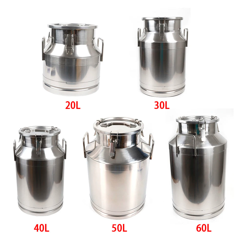 Stainless Steel Milk Canister