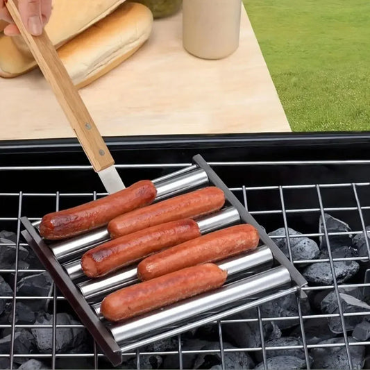 Stainless Steel Sausage Roller for the grill