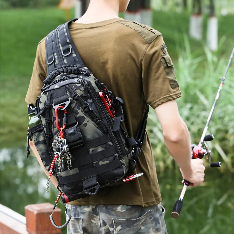 Waterproof Hiking & Fishing Backpack