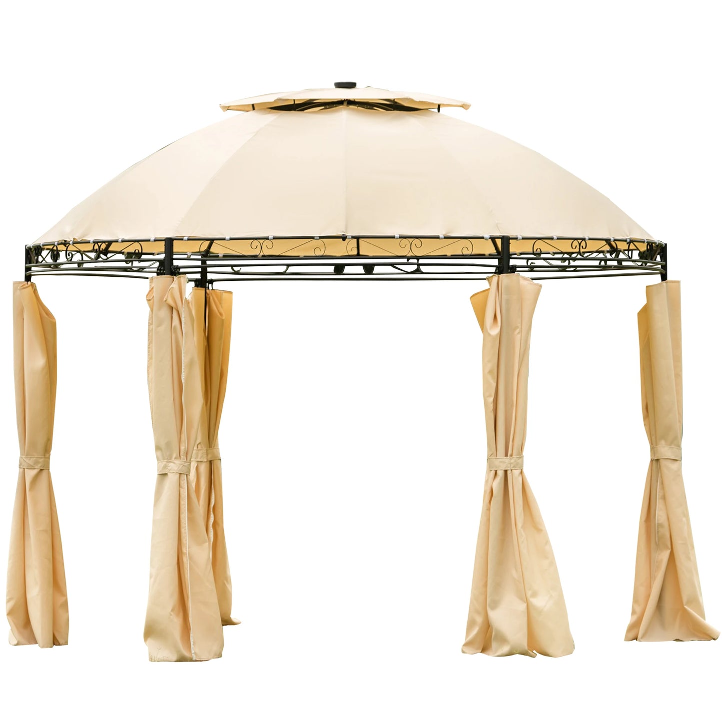 Round Soft Top Gazebo