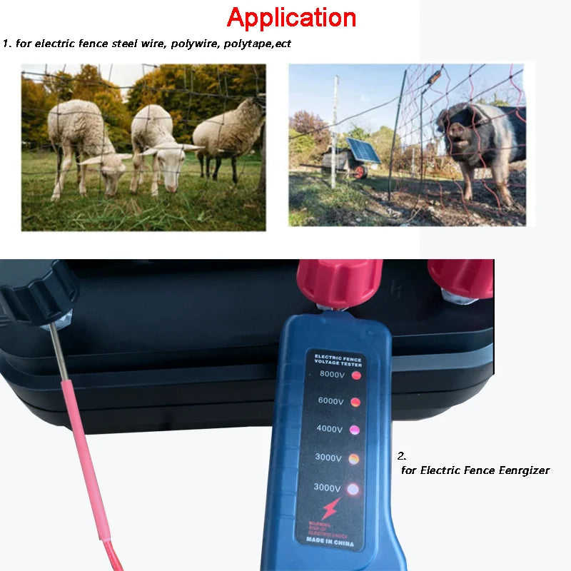 Electric Fence Voltage Tester