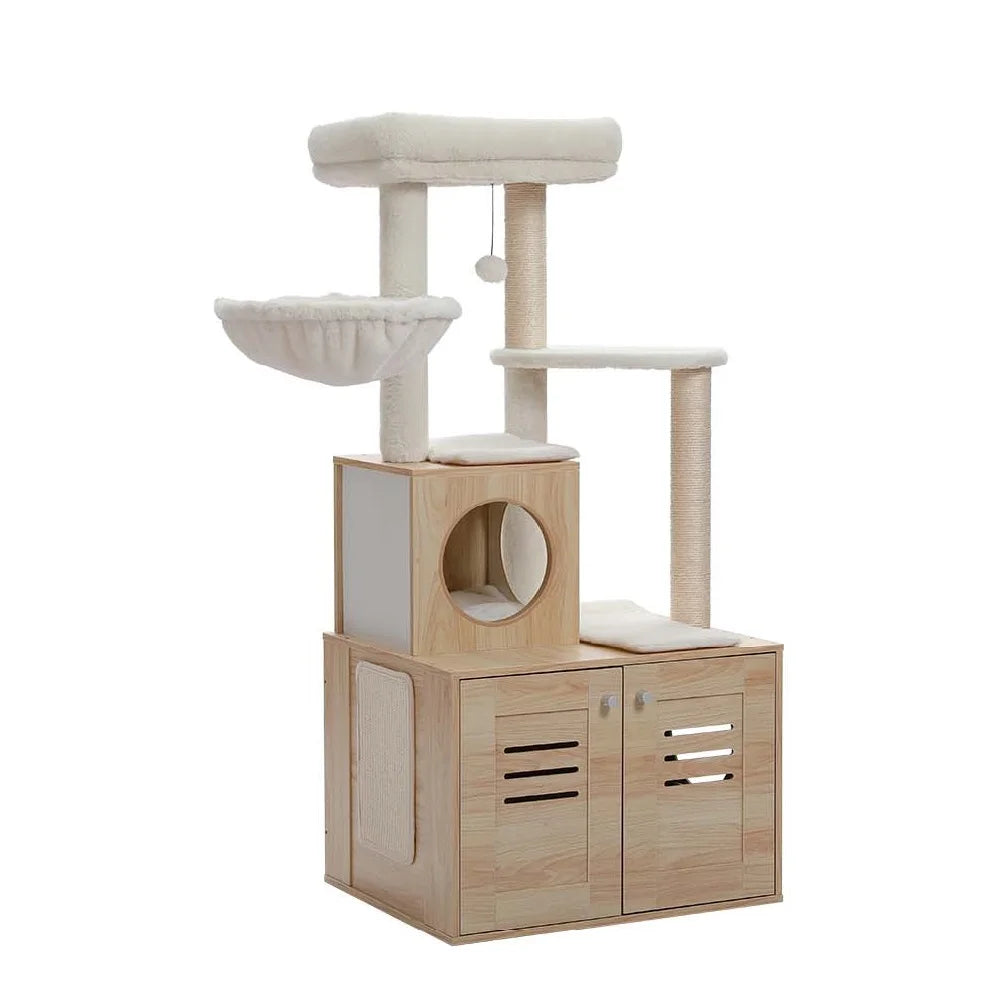 Cat Tree w/Litter Box