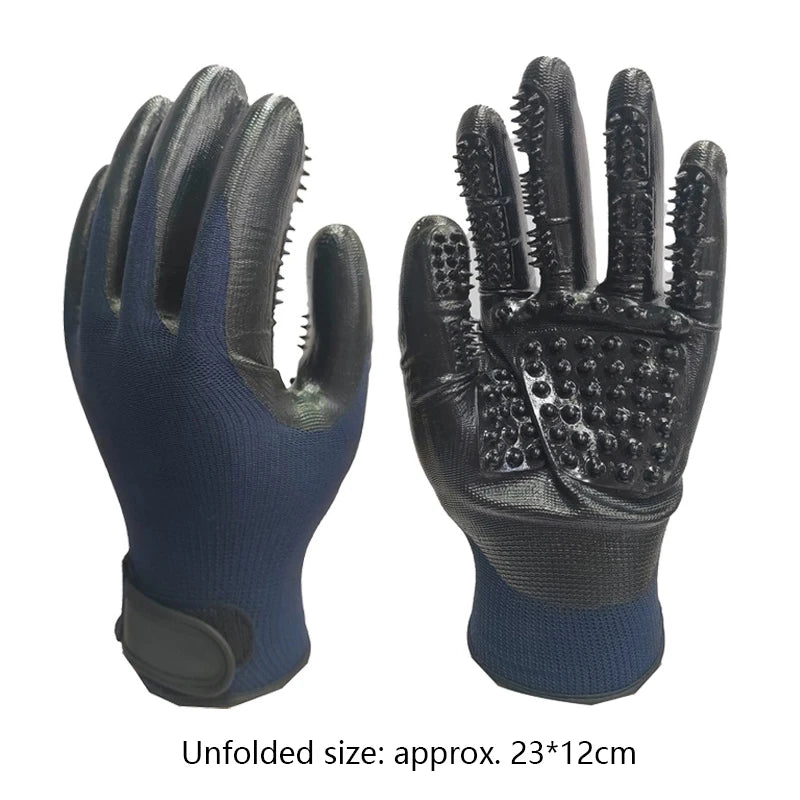 One Pair Hair Grooming Gloves For Pet Bathing