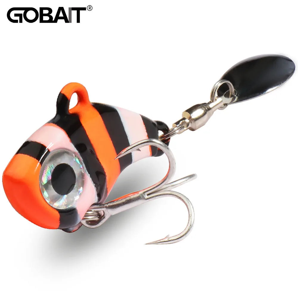 Spinner Bait VIB Spoon Metal Jig