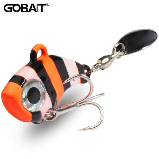 Spinner Bait VIB Spoon Metal Jig