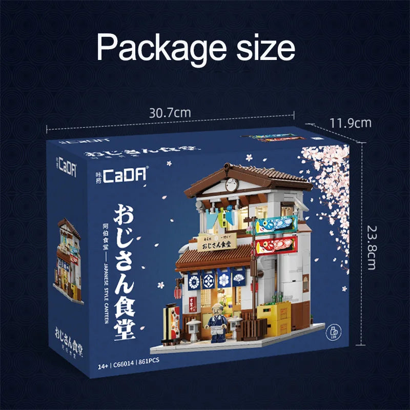 LED City Japanese Style Canteen House