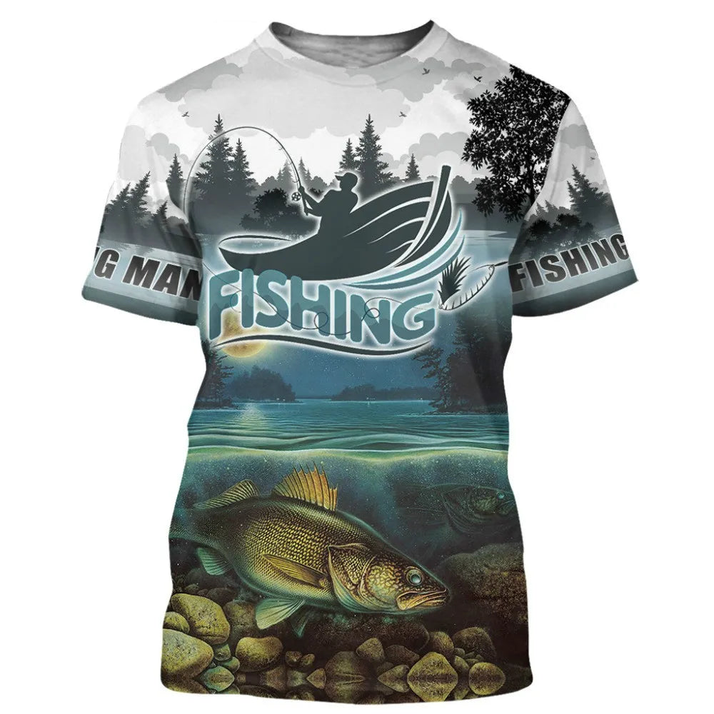 Fishing Graphic Shirt