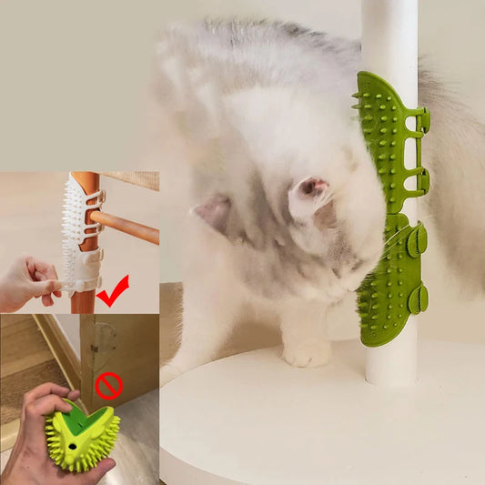 Cat Scratching Rubbing Brush