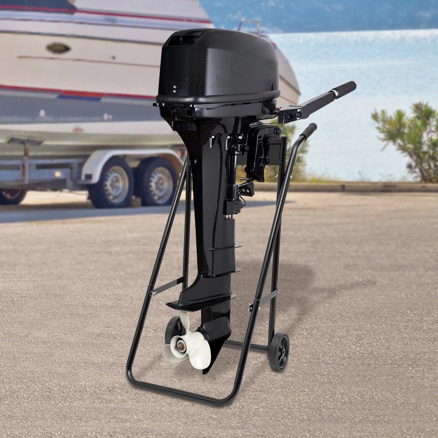 Outboard Boat Motor Cart