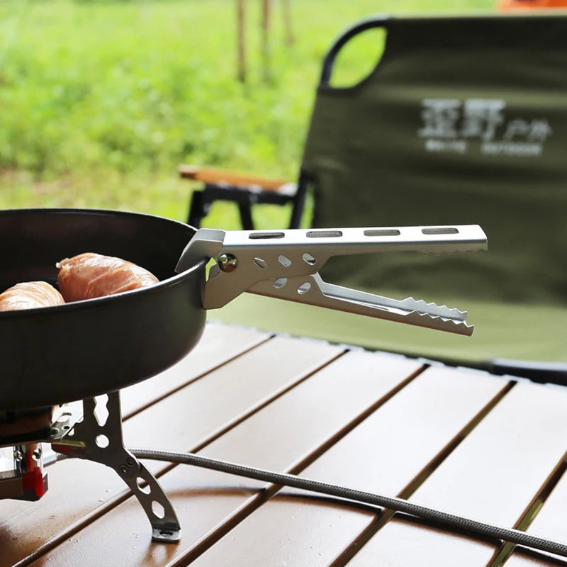 Multi-functional Food Clamp and Tongs