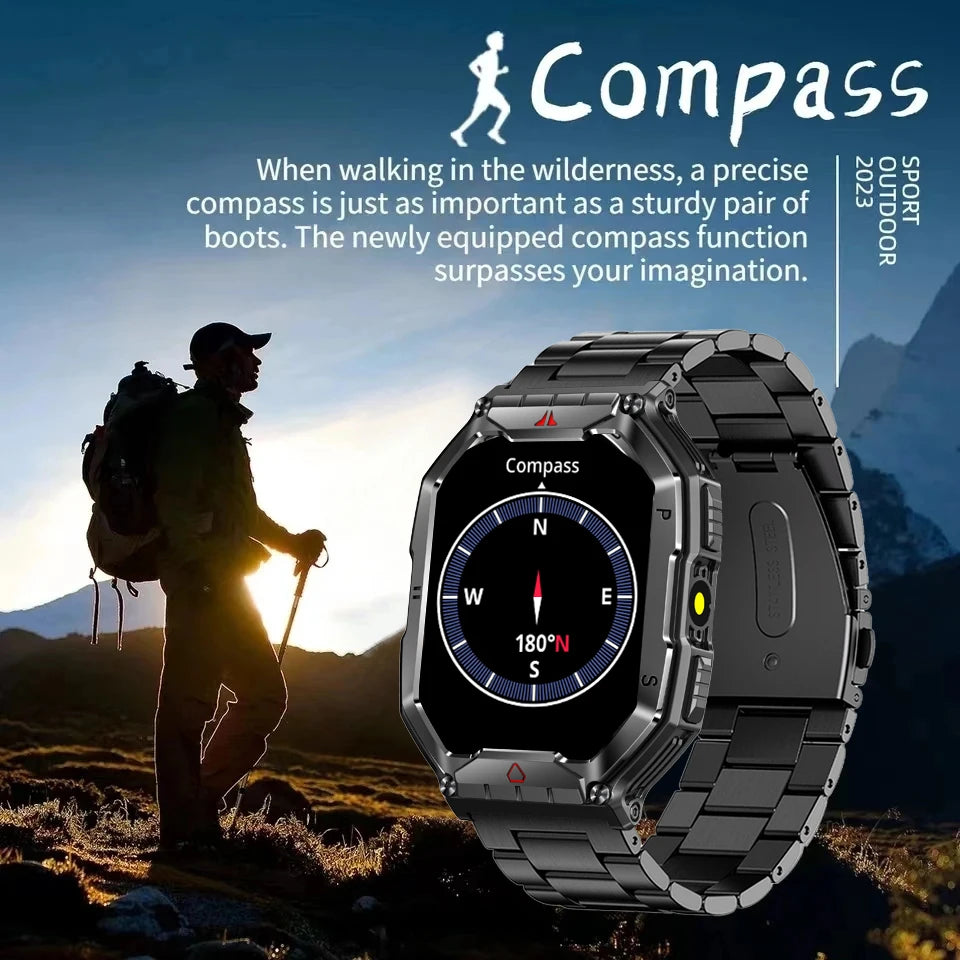 GPS Tracking Compass Smart Watch