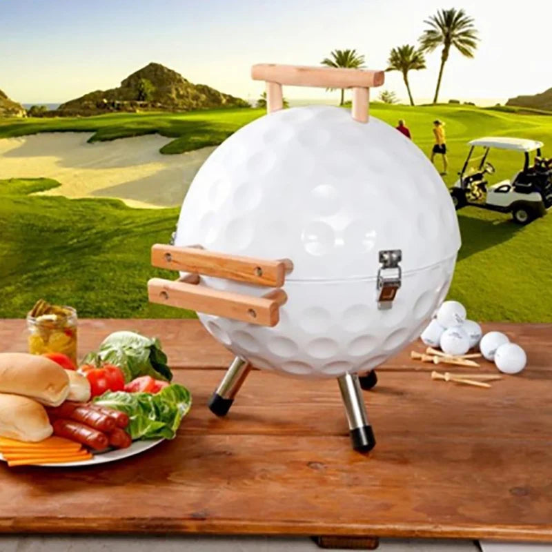 Portable 14-inch Charcoal Golf ball-shaped Oven