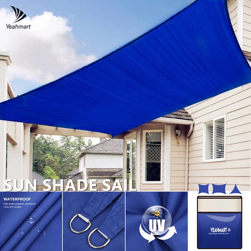 Waterproof Shade Sail - Michef's Outside