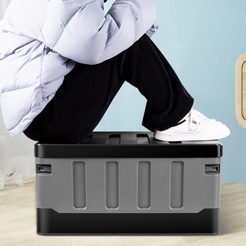 Folding Large Capacity Waterproof Plastic Storage Box