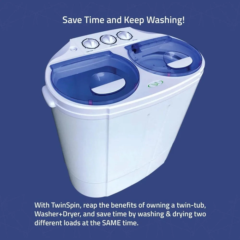 Mini Twin Tub Washing Machine For Camping