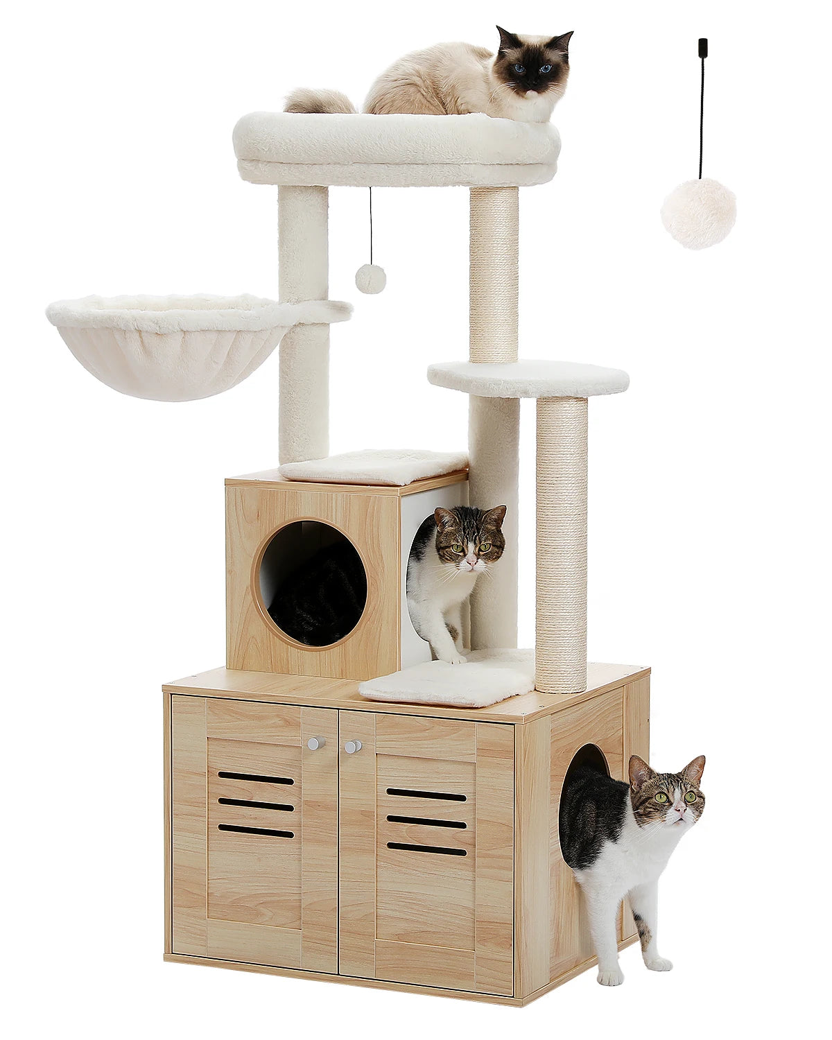 Cat Tree w/Litter Box