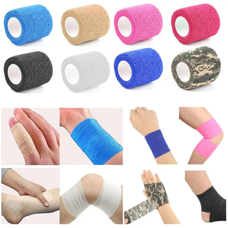 Self-Adhesive Elastic Bandage Camping First Aid Kit