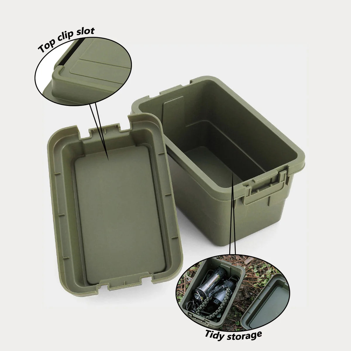 Camping Seasoning Bottle Set & Storage Box