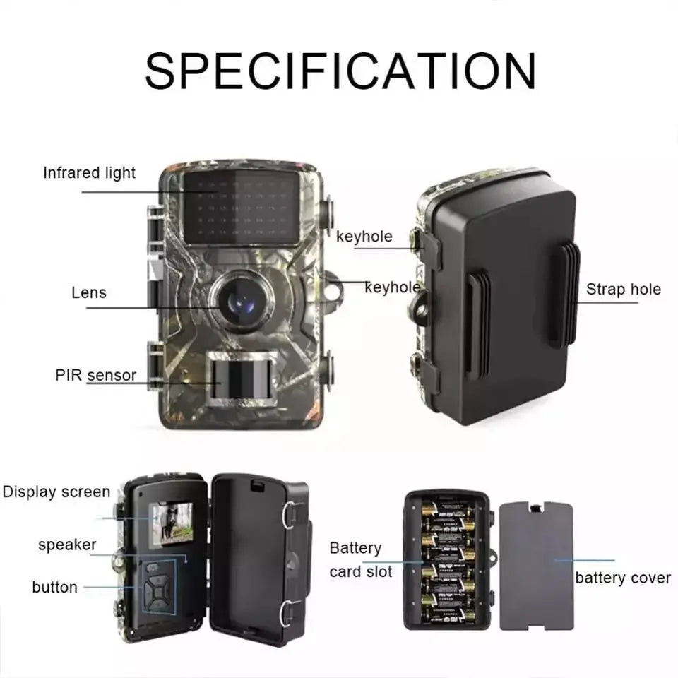 Trail Camera Motion Activated - Michef's Outside