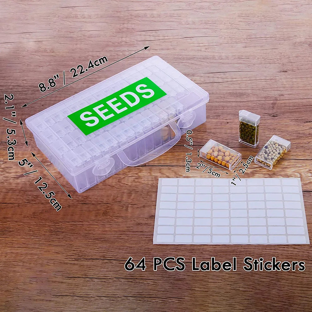 Plastic Seed Storage Box