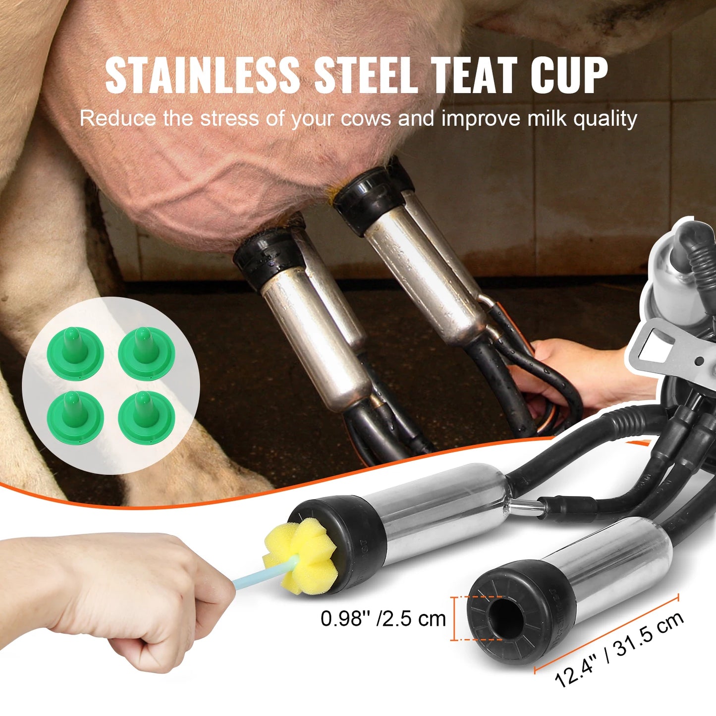 Electric Cow Milking Machine