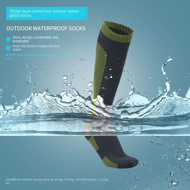 Knee-high Waterproof Socks