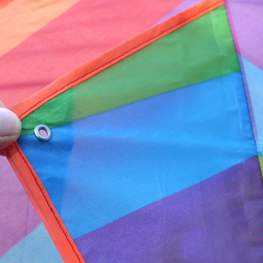 Easy Fly Colorful Rainbow Kite