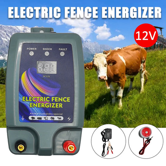 High Voltage Pulse Solar Waterproof Electric Fence Energizer