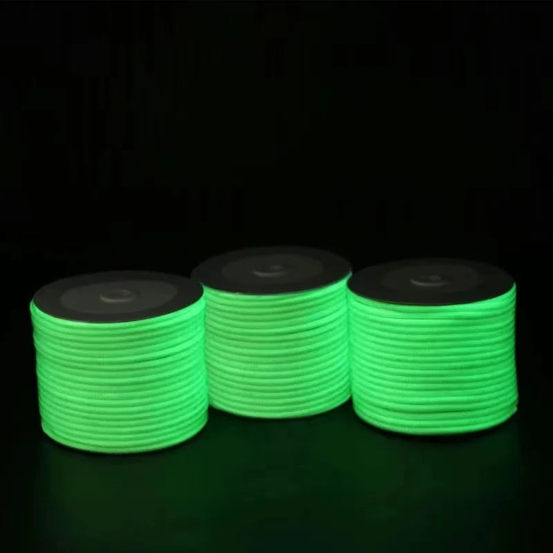 50M/100M Paracord Rope Luminous