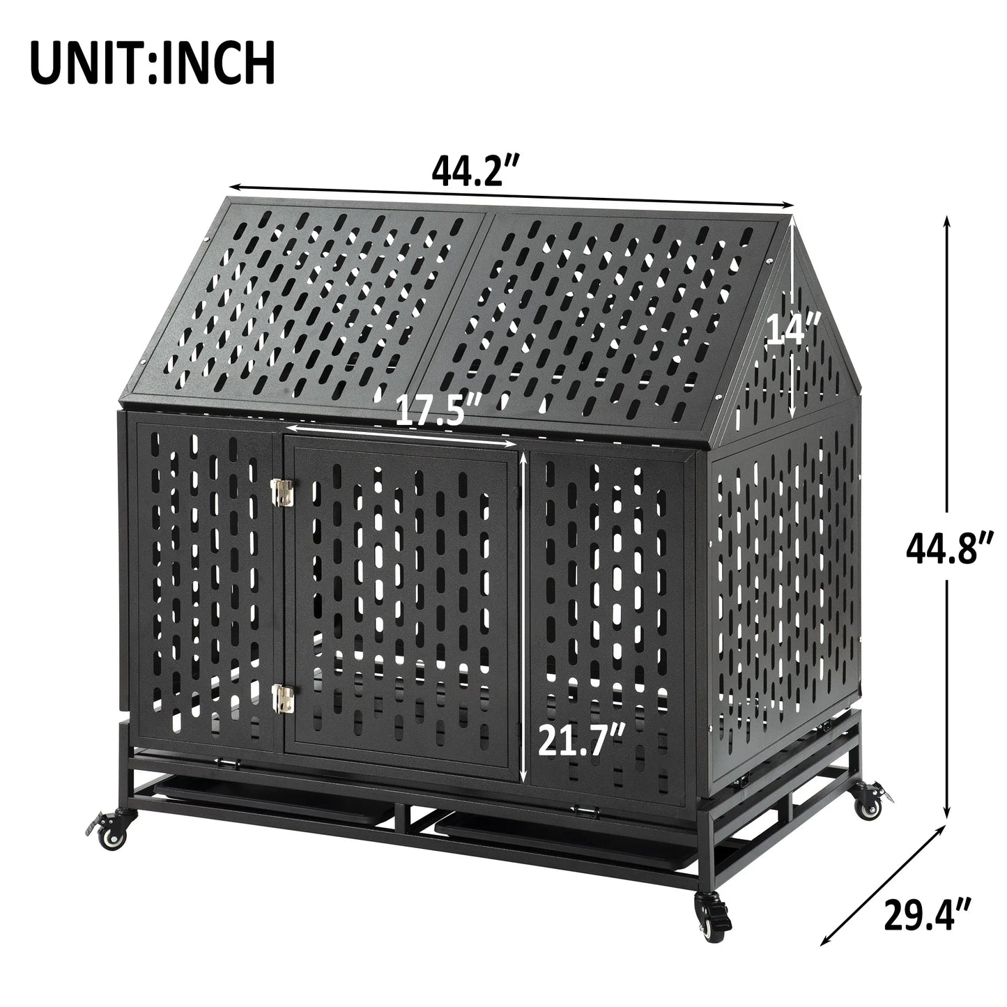 Heavy Duty Crate - Michef's Outside