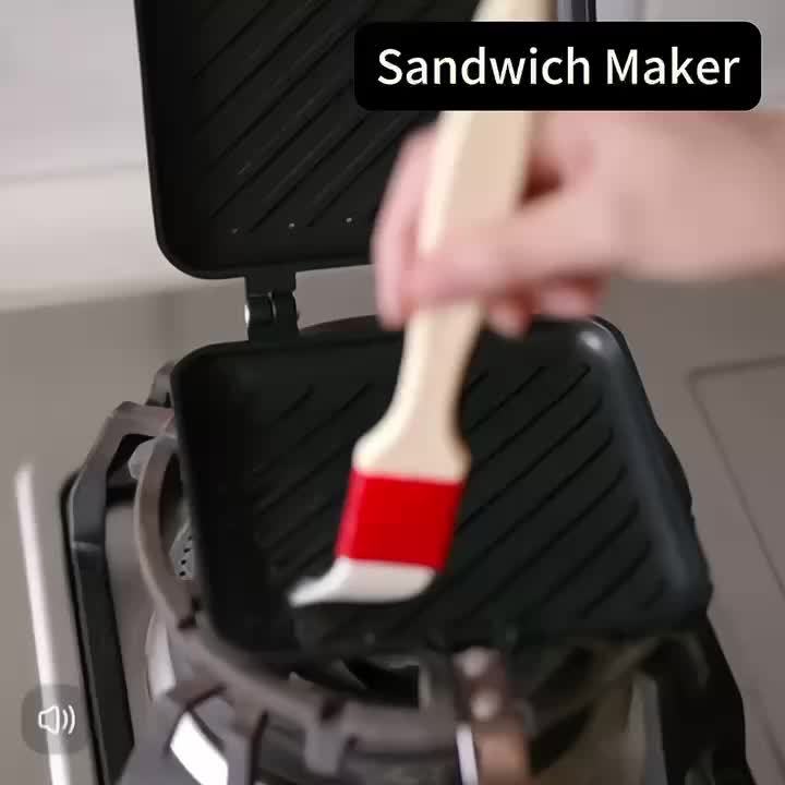 Double Sided Non-Stick Campfire Sandwich Maker